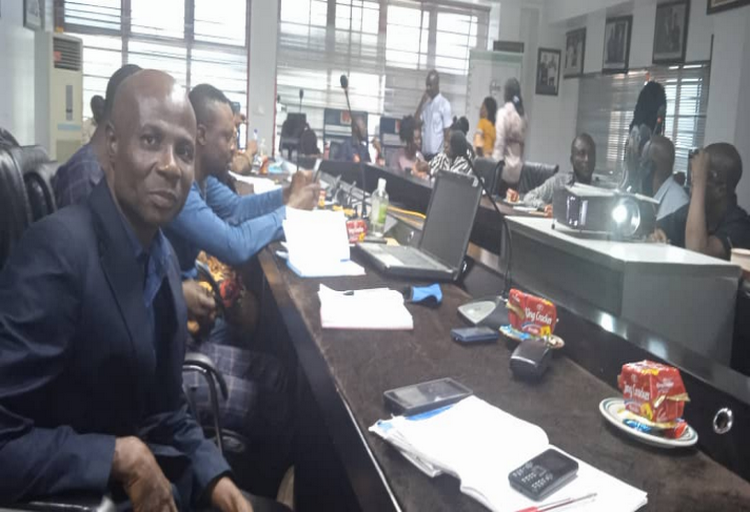 Mr Ike Accountant at the Port Harcourt Office